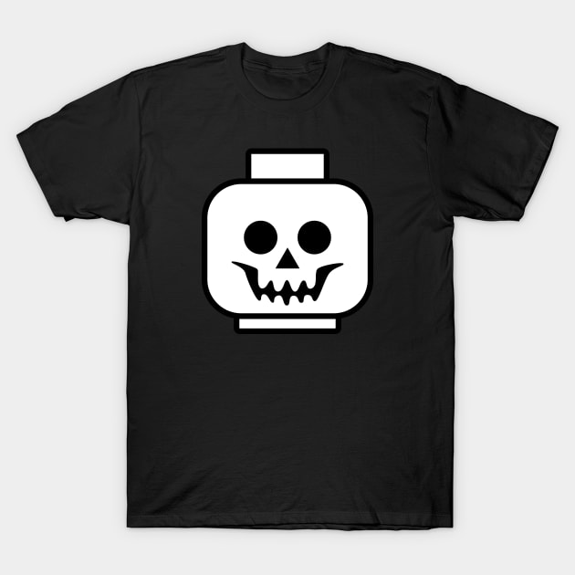 Lego Skull T-Shirt by CraftyMcVillain